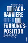 Buchcover Fachkarriere oder Führungsposition