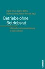 Buchcover Betriebe ohne Betriebsrat