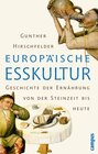 Buchcover Europäische Esskultur