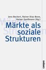 Buchcover Märkte als soziale Strukturen