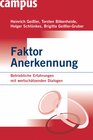 Buchcover Faktor Anerkennung