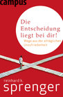 Buchcover Die Entscheidung liegt bei dir!