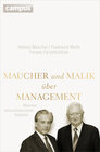 Buchcover Maucher und Malik über Management