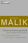 Buchcover Unternehmenspolitik und Corporate Governance