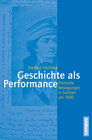 Buchcover Geschichte als Performance