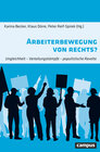 Buchcover Arbeiterbewegung von rechts?