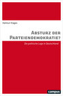 Buchcover Absturz der Parteiendemokratie?