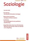 Buchcover Soziologie 3/2021 / Soziologie