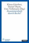 Buchcover Zusammenhalt durch Recht? -  (ePub)
