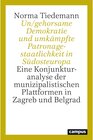 Buchcover Un/gehorsame Demokratie und umkämpfte Patronagestaatlichkeit in Südosteuropa - Norma Tiedemann (ePub)