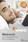 Buchcover WISO: Mietrecht - vom Vertragsschluss bis zur Kündigung