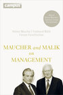 Buchcover Maucher and Malik on Management