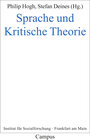 Buchcover Sprache und Kritische Theorie