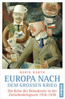 Buchcover Europa nach dem Großen Krieg