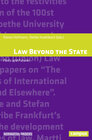 Buchcover Law Beyond the State