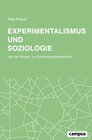 Buchcover Experimentalismus und Soziologie