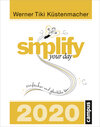 Buchcover simplify your day 2020