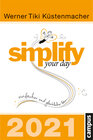 Buchcover simplify your day 2021