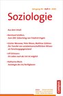 Buchcover Soziologie 3/2020