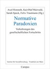 Buchcover Normative Paradoxien