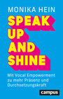Buchcover Speak Up and Shine