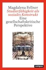 Buchcover Studierfähigkeit als soziales Konstrukt