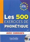 Buchcover Les 500 exercices de Phonétique B1/B2 - Übungsbuch mit mp3-CD