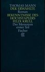 Buchcover Der Erwählte. Bekenntnisse des Hochstaplers Felix Krull. Der Memoiren erster Teil.