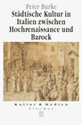 Buchcover Städtische Kultur in Italien zwischen Hochrenaissance und Barock