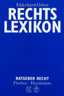 Buchcover Rechtslexikon