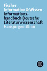 Buchcover Informationshandbuch Deutsche Literaturwissenschaft