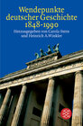 Buchcover Wendepunkte deutscher Geschichte 1848 - 1990