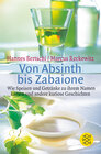 Buchcover Von Absinth bis Zabaione