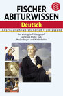 Buchcover Fischer Abiturwissen Deutsch