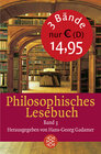 Buchcover Philosophisches Lesebuch