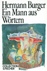 Buchcover Ein Mann aus Wörtern