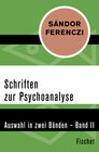 Schriften zur Psychoanalyse width=