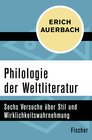 Buchcover Philologie der Weltliteratur