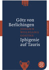 Buchcover Götz von Berlichingen / Iphigenie auf Tauris