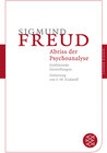 Buchcover Abriß der Psychoanalyse