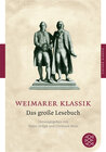 Buchcover Weimarer Klassik