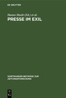 Buchcover Presse im Exil