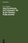 Buchcover Multilingual Dictionary of Electronic Publishing