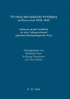Buchcover NS-Justiz und politische Verfolgung in Österreich 1938–1945