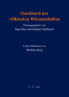 Buchcover Handbuch der völkischen Wissenschaften