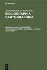 Buchcover Bibliographia Cartographica / Kumuliertes Autorenregister der Ausgaben 1 (1974)–29 (2002)