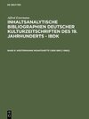 Buchcover Alfred Estermann: Inhaltsanalytische Bibliographien deutscher Kulturzeitschriften... / Westermanns Monatshefte (1856-188