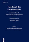 Buchcover Handbuch des Antisemitismus / Begriffe, Theorien, Ideologien