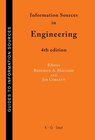 Buchcover Information Sources in Engineering
