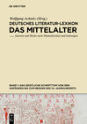 Buchcover Deutsches Literatur-Lexikon. Das Mittelalter / Das geistliche Schrifttum von den Anfängen bis zum Beginn des 14. Jahrhun